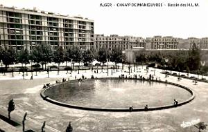 Alger - Champ de Manoeuvres - Bassin des HLM